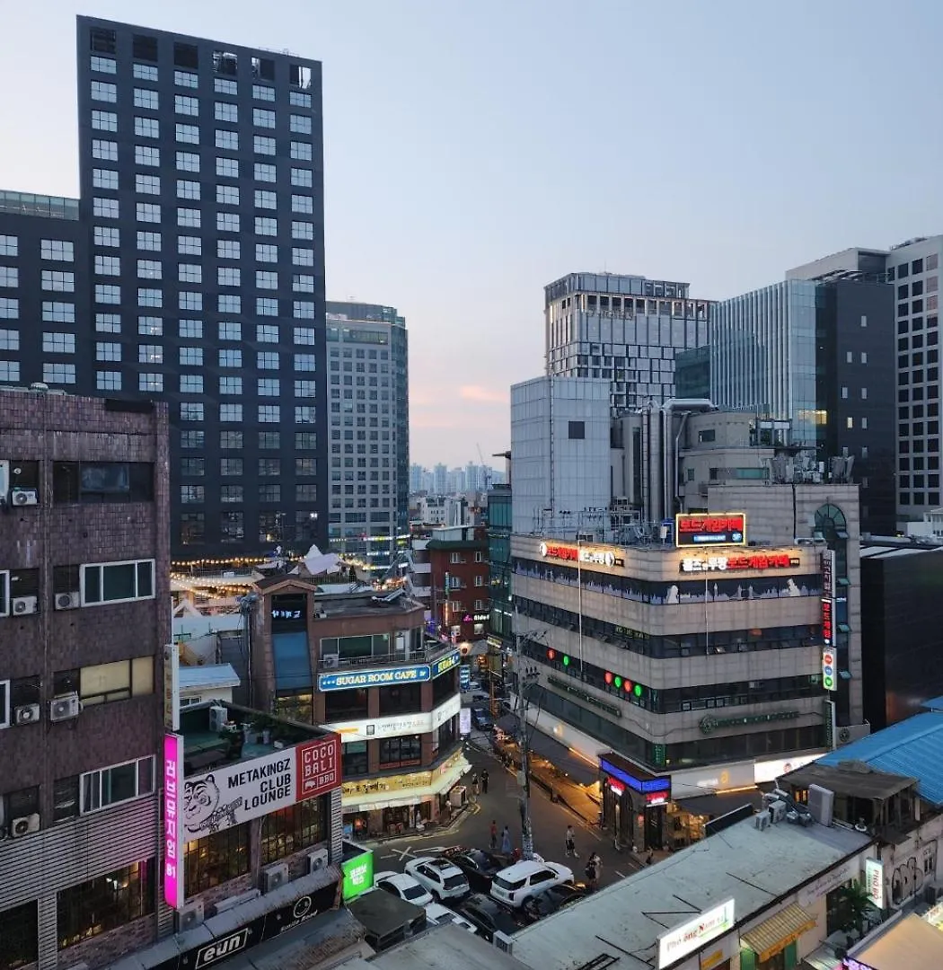 Hongdae T Stay Szöul Dél-Korea