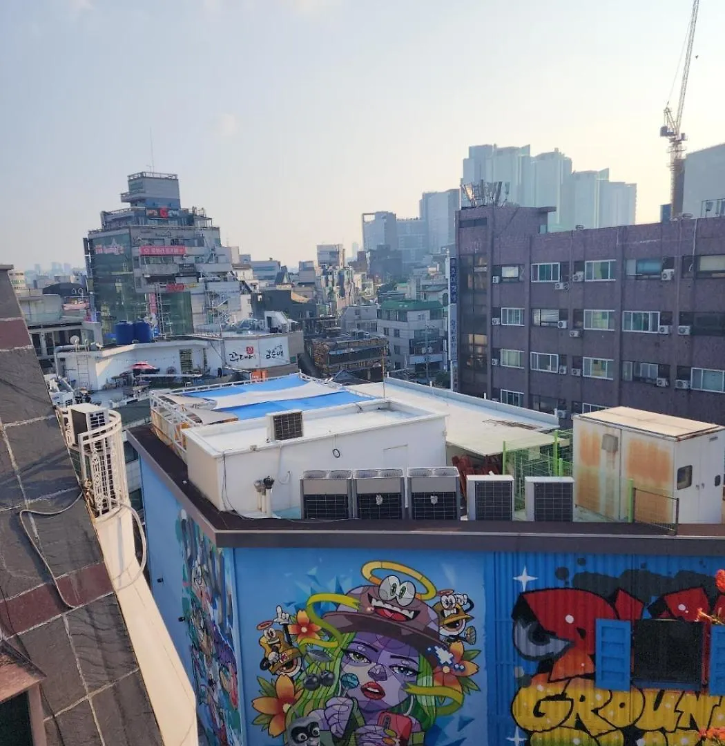 Kapszulahotel Hongdae T Stay Szöul Dél-Korea